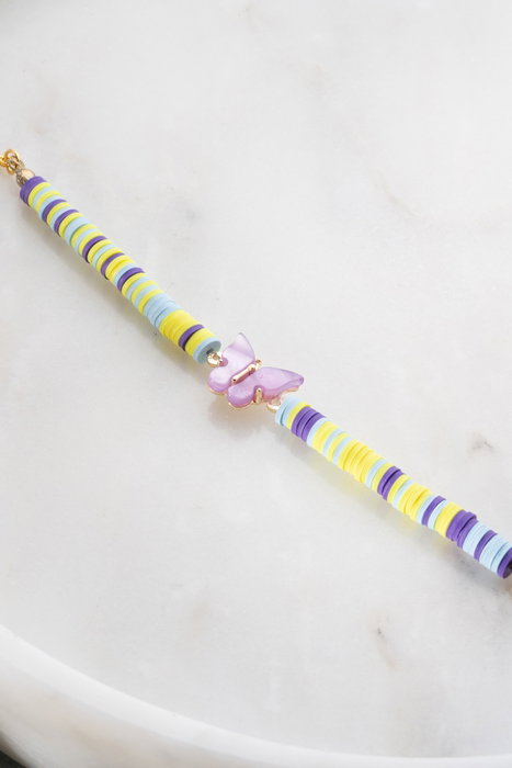 Heliophilia Silver Pulsera Multicolor con Colgante Ajustable Heliophilia Silver Pulsera Multicolor con Colgante Ajustable